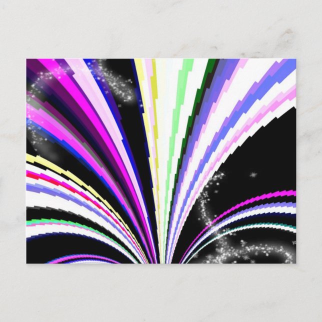 POSTAL TRAYECTO COSMIC (Anverso)