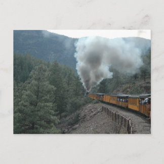 Postal Trayecto en tren