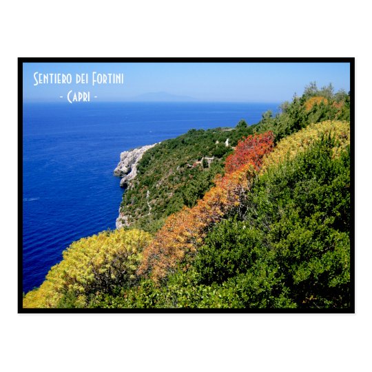 Postal Trayectoria del fortini del dei de Sentiero -
