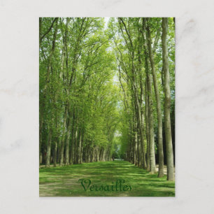 Postal Trayectoria romántica Francia de los jardines de