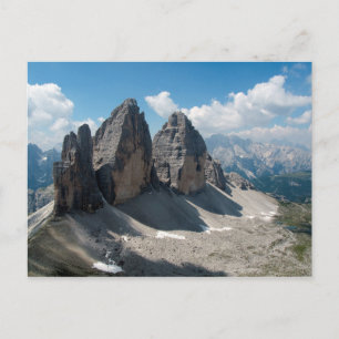 Postal Tre cime di Lavaredo