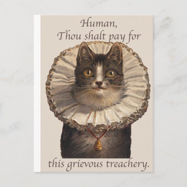 Postal Treachery de duelo (Anverso)