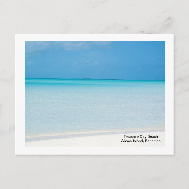 Postal Treasure Cay Beach (Anverso)