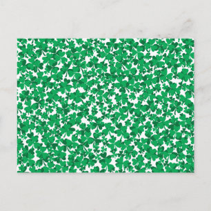 Postal tréboles, Irlanda, irlandés, orgulloso de ser irla