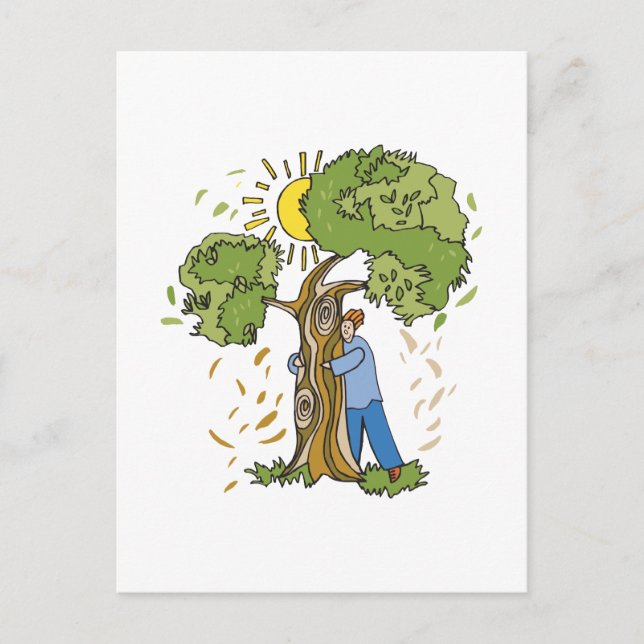 Postal Tree Hugger (Anverso)