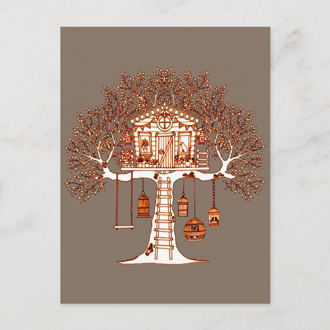 Postal Treehouse (Anverso)