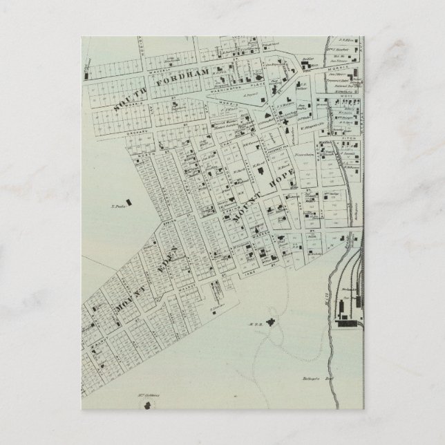 Postal Tremont, W Farms (Anverso)