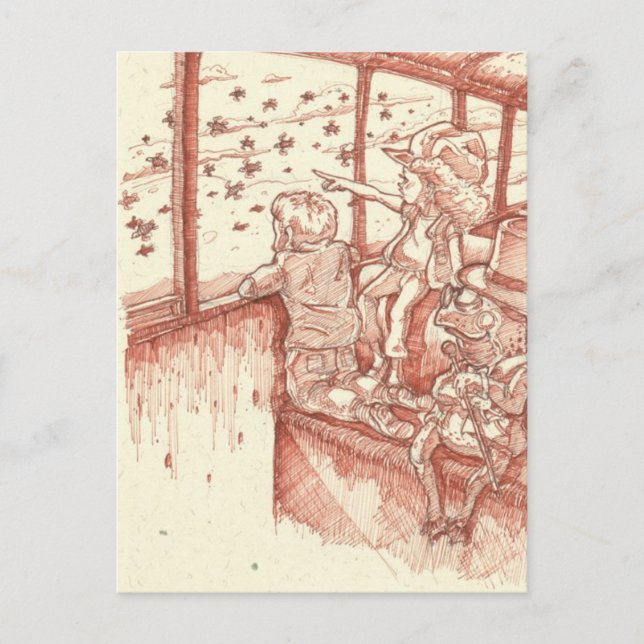 Postal Tren (Anverso)