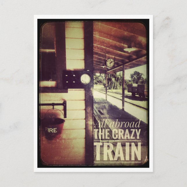 Postal tren (Anverso)
