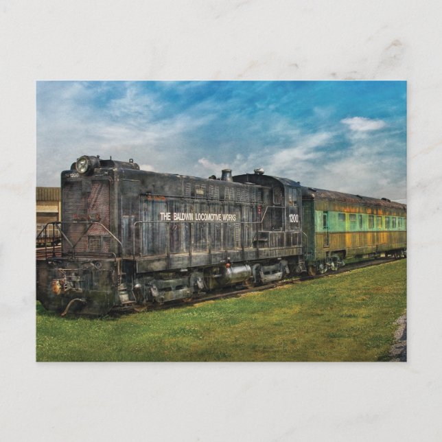 Postal Tren - Baldwin Locomotive Works (Anverso)