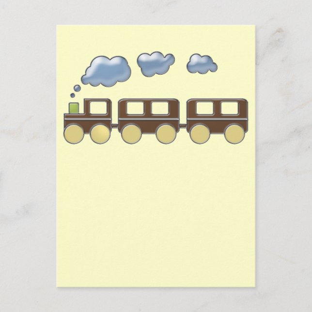 Postal Tren Choo Choo (Anverso)