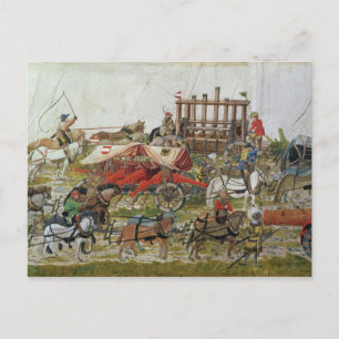 Postal Tren de artillería de Maximilian I