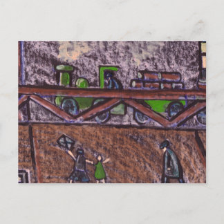 POSTAL TREN DE BREWERY