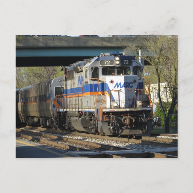 Postal Tren de desplazamiento (Anverso)