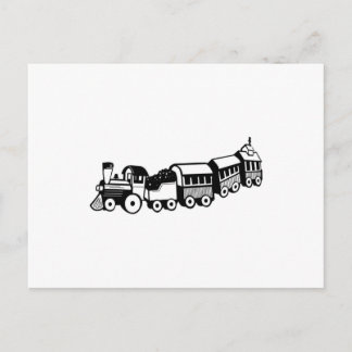 Postal Tren de juguetes