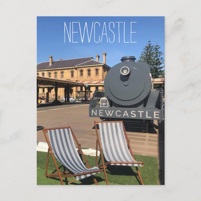 Postal tren de newcastle (Anverso)