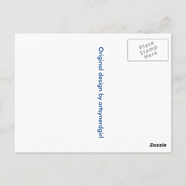 Postal Tren de sombrero superior (Reverso)