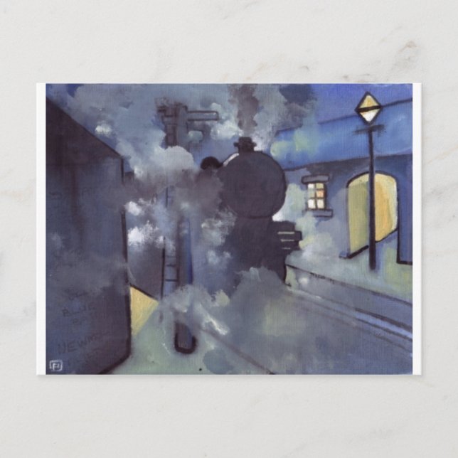 POSTAL TREN DE VAPOR (Anverso)