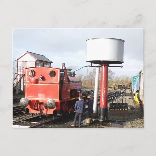 POSTAL TREN DE VAPOR (Anverso)