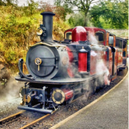 POSTAL TREN DE VAPOR