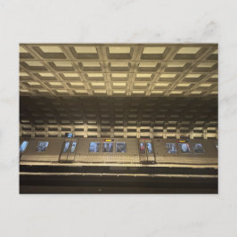 Postal Tren del metro de Washington