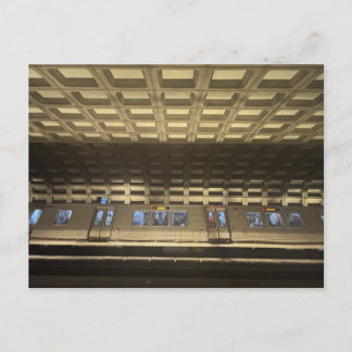 Postal Tren del metro de Washington