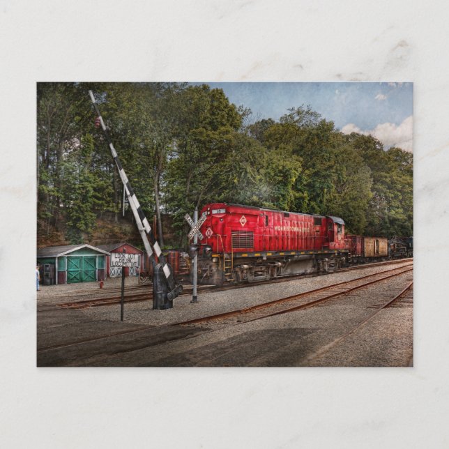 Postal Tren - Diesel - Cuidado con la locomotora (Anverso)