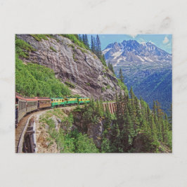 Postal Tren histórico del Yukón, Canadá