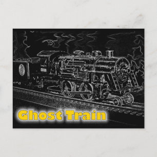 Postal Tren Modelo O Scale - Tren Ghost
