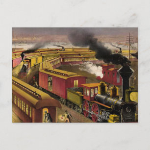 Postal Tren nocturno de TEE