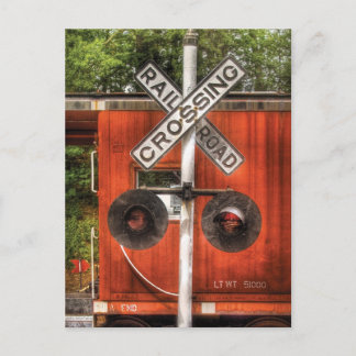 Postal Tren - RailRoad Crossing