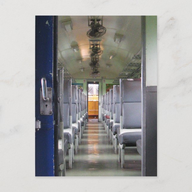 Postal Tren Transporte Tailandia ... Viajes del Sudeste A (Anverso)