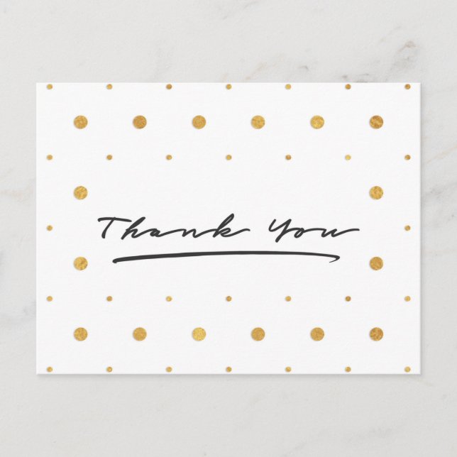 Postal Trendy Gracias (Anverso)
