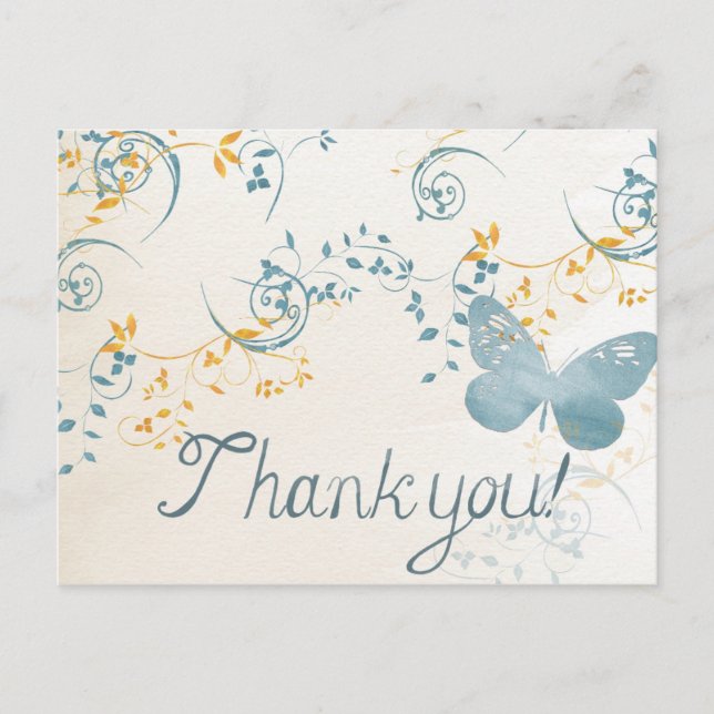 Postal Trendy Gracias (Anverso)