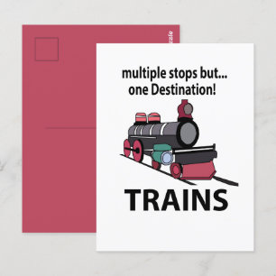 Postal Trenes con múltiples paradas pero un solo destino