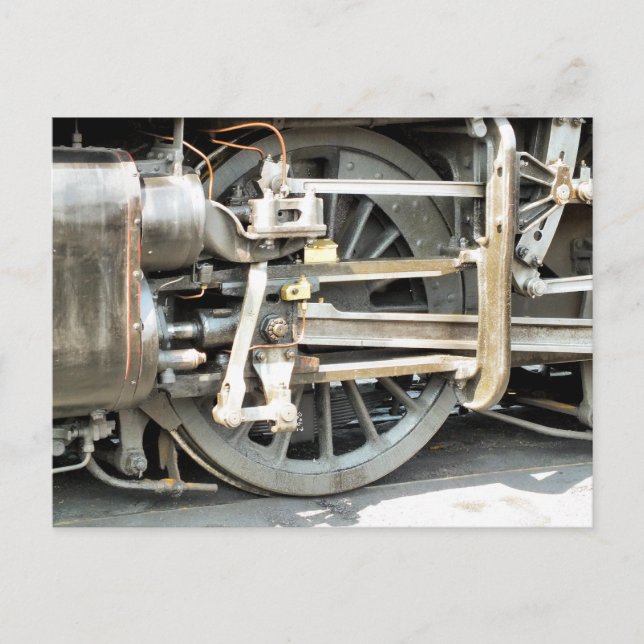 POSTAL TRENES DE VAPOR (Anverso)