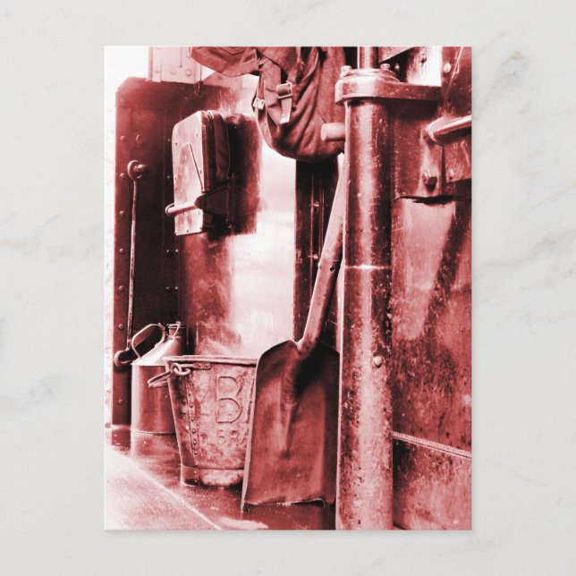 POSTAL TRENES DE VAPOR (Anverso)