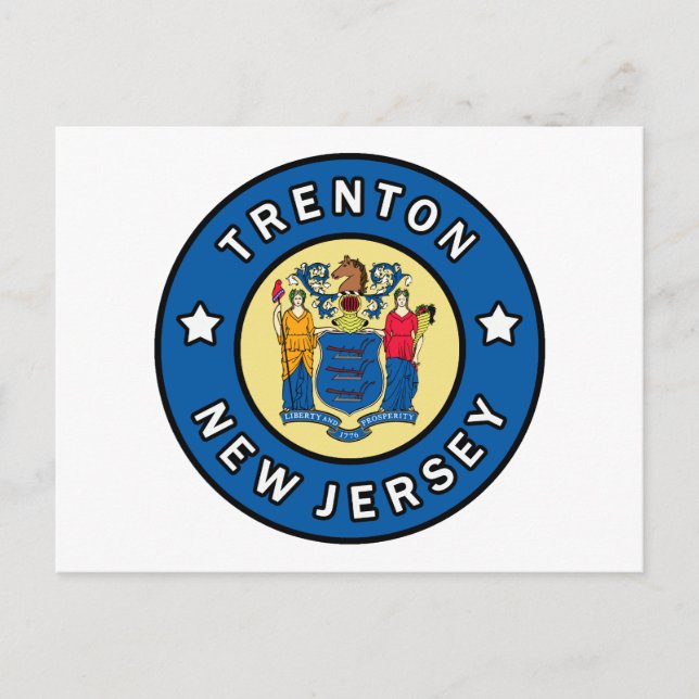Postal Trenton New Jersey (Anverso)