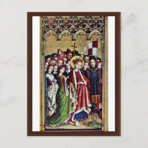 Postal Tres Altar Rey Dentro Del Ala Izquierda: Santa Úrs