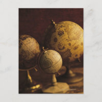 Tres antiguos globos