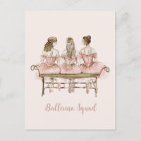 Tres bailarinas cutas
