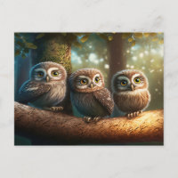 Tres búhos