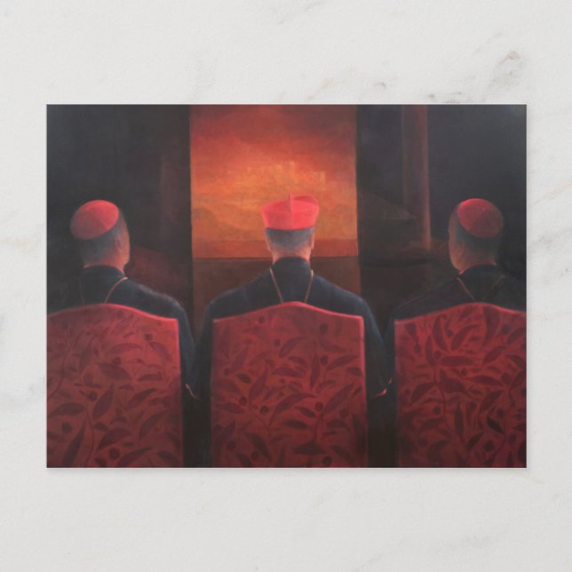 Postal Tres cardenales 2012 (Anverso)