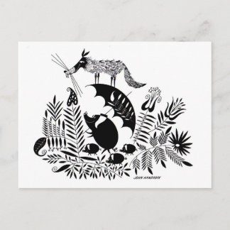 Postal Tres Cerditos