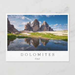 Postal Tres Cimas de Lavaredo/Drei Zinnen Dolomita montañ