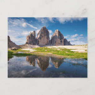 Postal Tres Cimas de Lavaredo/Drei Zinnen Dolomitas monta