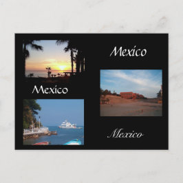 Postal Tres escenas de México