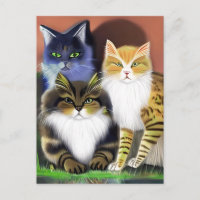 Tres Gatos con Actitud 