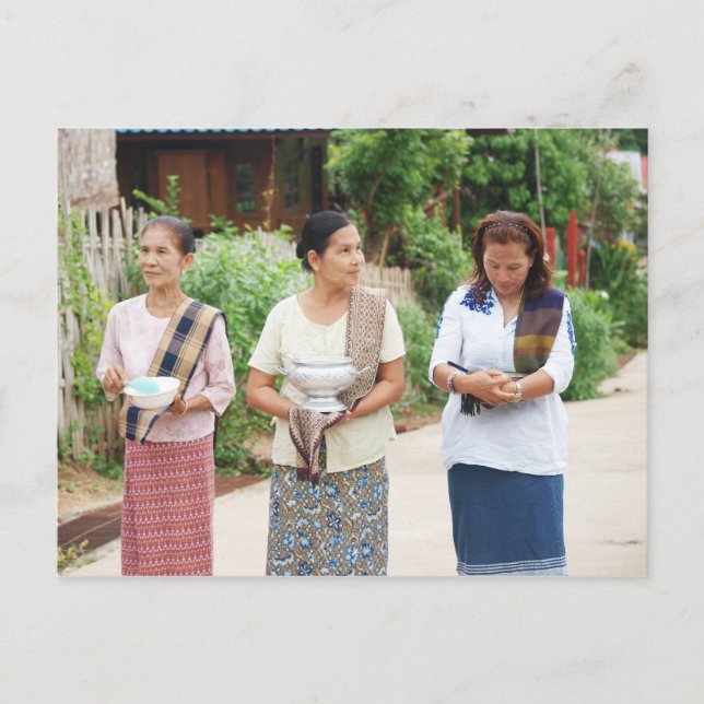 Postal Tres hadas (Anverso)