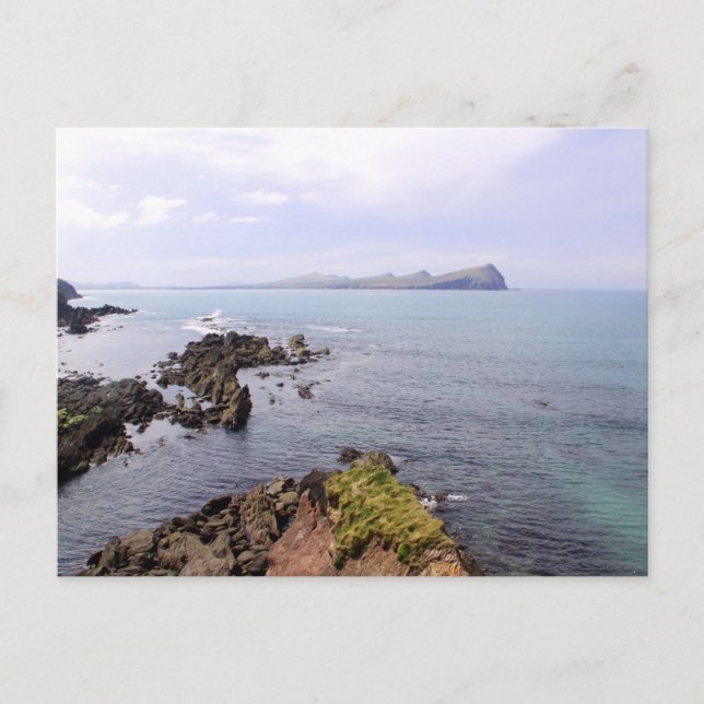 Postal Tres hermanas de Dooneen Pier (Anverso)